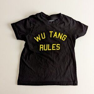 Hatch For Kids Wu Tang Rules Kids tee GUC HTF 4t